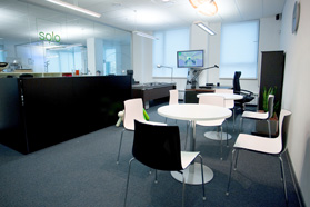 Solo office Interiors. ����������� �������� ����������������� � �������������.