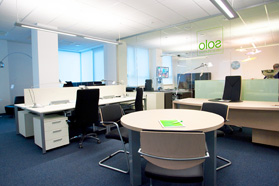 Solo office Interiors. ����������� �������� ����������������� � �������������.